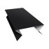 Планка угла внешнего составная нижняя Экобрус Grand Line 0,45 Drap ТХ RAL 9005 черный (2м) — 512091 Планка угла внешнего составная нижняя Экобрус Grand Line 0,45 Drap ТХ RAL 9005 черный (2м) — 512091