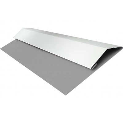 Планка стартово-финишная Экобрус, Экобрус новый Grand Line 0,45 ПЭ с пленкой RAL 9003 сигнальный белый (2м) — 512823