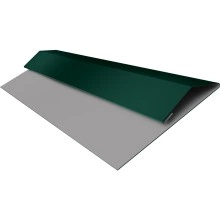 Планка стартово-финишная Экобрус, Экобрус новый Grand Line 0,45 Drap RAL 6005 зеленый мох (3м)