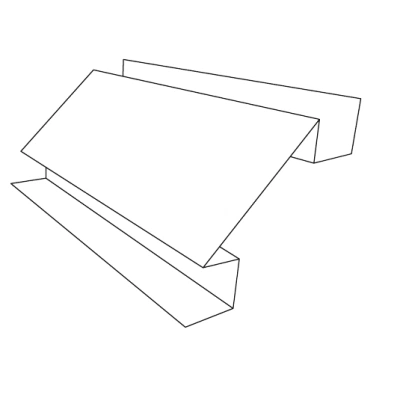 Планка угла внутреннего сложного Экобрус Grand Line 0,45 Drap RAL 7024 мокрый асфальт (2м) — 513921 Планка угла внутреннего сложного Экобрус Grand Line 0,45 Drap RAL 7024 мокрый асфальт (2м) — 513921