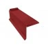 Торцевая планка сегментная 20 мм Левая Grand Line 0,45 ПЭ с пленкой RAL 3011 коричнево-красный — 517351 Торцевая планка сегментная 20 мм Левая Grand Line 0,45 ПЭ с пленкой RAL 3011 коричнево-красный — 517351