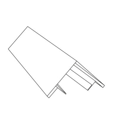 Планка угла внешнего составная верхняя Экобрус Grand Line 0,45 Принт Премиум Рябина Фреш TwinColor (3м) — 517456 Планка угла внешнего составная верхняя Экобрус Grand Line 0,45 Принт Премиум Рябина Фреш TwinColor (3м) — 517456