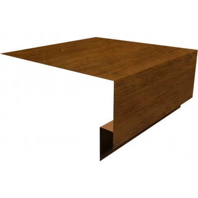 Планка околооконная сложная 250х75х18 (j-фаска) Grand Line 0,45 Принт Элит Золотой дуб TwinColor (2м) — 519748 Планка околооконная сложная 250х75х18 (j-фаска) Grand Line 0,45 Принт Элит Золотой дуб TwinColor (2м) — 519748
