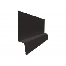 Планка начальная фальц Grand Line 0,45 Drap RR 32 темно-коричневый (3м)