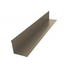 Угол внутренний 70х70 Grand Line 0,5 Сатин с пленкой RAL 1015 светлая слоновая кость (2м)
