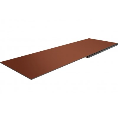 Планка финишная 48х25 Grand Line 0,5 Сатин матовый RAL 8004 терракота (3м) — 531124 Планка финишная 48х25 Grand Line 0,5 Сатин матовый RAL 8004 терракота (3м) — 531124