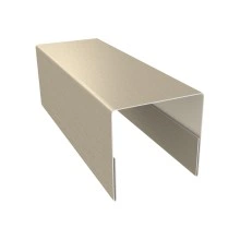 Планка П-образная заборная 20 Grand Line 0,45 Принт Элит Молочное дерево TwinColor (3м)