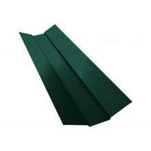 Планка ендовы верхней 95х80х95 Grand Line 0,45 Drap ТХ RAL 6005 зеленый мох (3м)
