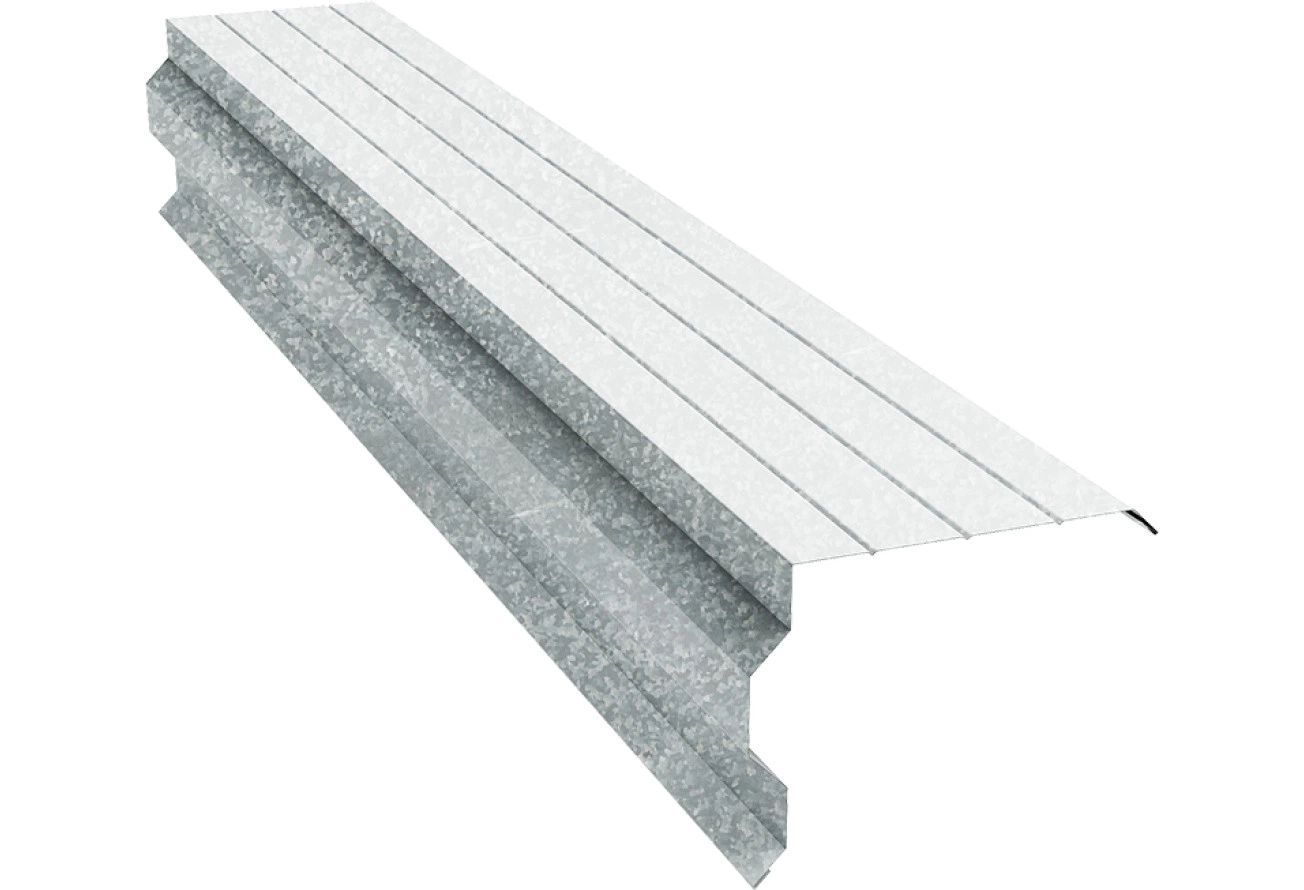 Торцевая планка фигурная 90х110 Grand Line 0,5 Zn (2м)