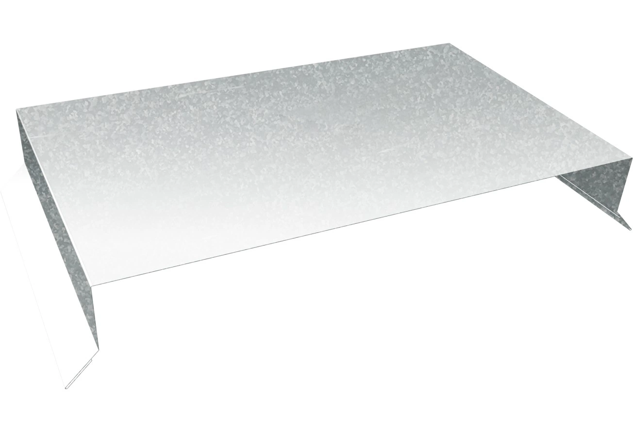 Парапетная крышка прямая 390мм Grand Line 0,5 Zn (2м)