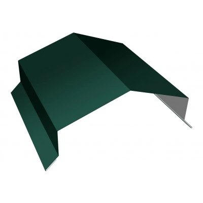 Парапетная крышка угольная 150мм Grand Line 0,45 Drap ТХ RAL 6005 зеленый мох (2,5м) — 541731 Парапетная крышка угольная 150мм Grand Line 0,45 Drap ТХ RAL 6005 зеленый мох (2,5м) — 541731