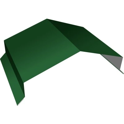 Парапетная крышка угольная 200мм Grand Line 0,45 ПЭ с пленкой RAL 6002 лиственно-зеленый (3м) — 541968 Парапетная крышка угольная 200мм Grand Line 0,45 ПЭ с пленкой RAL 6002 лиственно-зеленый (3м) — 541968