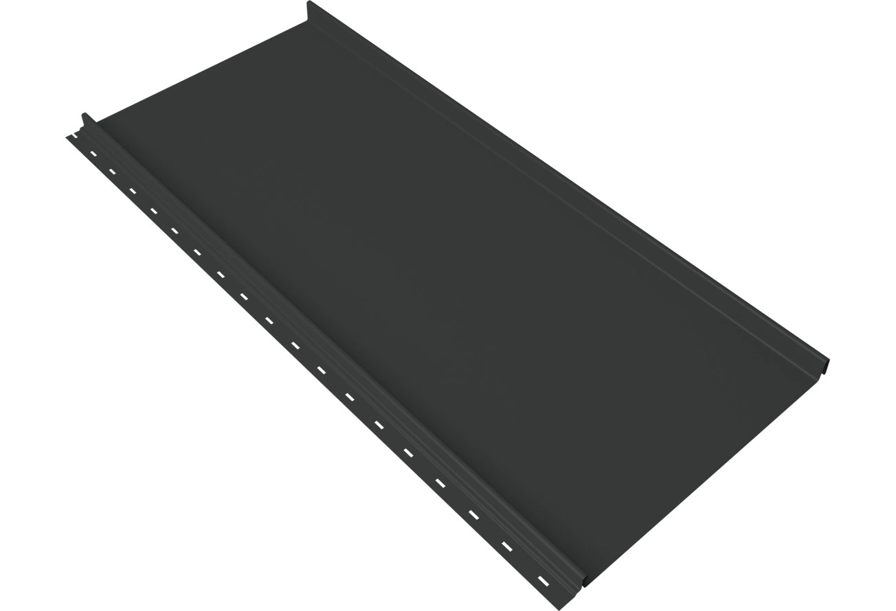 Кликфальц Мини Grand Line 0,5 Velur с пленкой на замках RAL 7016 антрацитово-серый