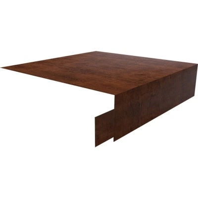 Планка околооконная сложная 200х50х12 (j-фаска) Grand Line 0,45 Принт Премиум Бразильская вишня Фреш TwinColor (2м) — 544123 Планка околооконная сложная 200х50х12 (j-фаска) Grand Line 0,45 Принт Премиум Бразильская вишня Фреш TwinColor (2м) — 544123