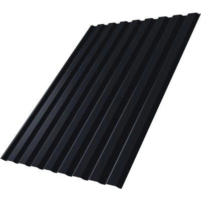 Профнастил С20A Grand Line 0,45 Drap TwinColor RAL 7024 мокрый асфальт — 546077 Профнастил С20A Grand Line 0,45 Drap TwinColor RAL 7024 мокрый асфальт — 546077