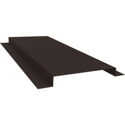 Планка сегментного кожуха Grand Line 150 мм 0,5 Velur RR 32 темно-коричневый (800 мм) — 552485 Планка сегментного кожуха Grand Line 150 мм 0,5 Velur RR 32 темно-коричневый (800 мм) — 552485