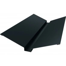 Планка ендовы верхней 115х30х115 Grand Line 0,5 Velur RAL 7016 антрацитово-серый (3м)