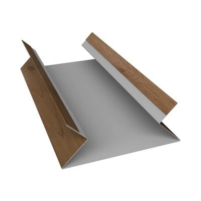 Планка угла внутреннего составная верхняя Экобрус Grand Line 0,45 Принт Премиум Сосна Фреш (2м) — 558488