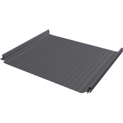 Кликфальц Про Гофр Grand Line 0,45 Drap ТХ с пленкой на замках RAL 7004 сигнальный серый — 562187 Кликфальц Про Гофр Grand Line 0,45 Drap ТХ с пленкой на замках RAL 7004 сигнальный серый — 562187