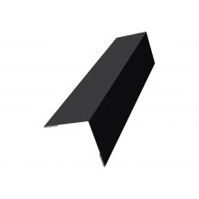 Угол внешний 40х40 Grand Line 0,5 Сатин матовый ТХ RAL 9005 черный (3м)