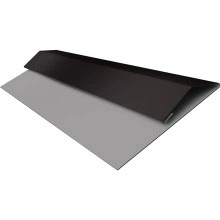 Планка стартово-финишная Экобрус, Экобрус новый Grand Line 0,5 PurPro с пленкой RR 32 темно-коричневый (2м)