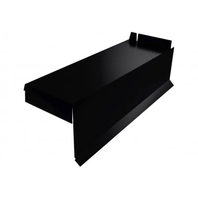 Торцевая планка сегментная Квадро Профи Правая стартовая Grand Line 0,45 Drap ТХ двухсторонний RAL 9005 черный — 565038 Торцевая планка сегментная Квадро Профи Правая стартовая Grand Line 0,45 Drap ТХ двухсторонний RAL 9005 черный — 565038
