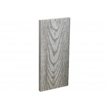 Штакетник ДПК Grand Line 97x12 тиснение с двух сторон серый 1,4м (ШТх2)