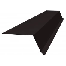 Планка капельник 100х55 Grand Line 0,45 Drap ТХ двухсторонний RR 32 темно-коричневый (2м)
