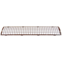 Решетка Grand Line желоба защитная RAL 8017 шоколад (0,6м)