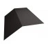 Планка плоского конька 190х190 Grand Line 0,5 Drap ТХ RR 32 темно-коричневый (2м) — 575472 Планка плоского конька 190х190 Grand Line 0,5 Drap ТХ RR 32 темно-коричневый (2м) — 575472