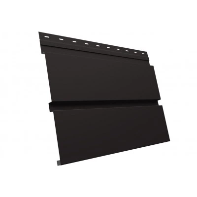 Сайдинг металлический Квадро Брус в01 Grand Line 0,5 GreenCoat Pural БТ матовый с пленкой RR 32 темно-коричневый (RAL 8019 серо-коричневый) — 587569 Сайдинг металлический Квадро Брус в01 Grand Line 0,5 GreenCoat Pural БТ матовый с пленкой RR 32 темно-коричневый (RAL 8019 серо-коричневый) — 587569