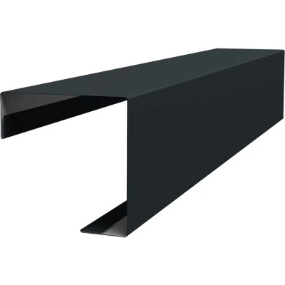 Угол внешний простой фальц Grand Line 0,45 ПЭ с пленкой RAL 7016 антрацитово-серый (2м) — 588402