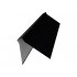 Планка плоского конька 220х50х220 Grand Line 0,5 Сатин с пленкой RAL 9005 черный (3м) — 590583 Планка плоского конька 220х50х220 Grand Line 0,5 Сатин с пленкой RAL 9005 черный (3м) — 590583