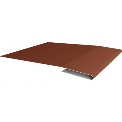 Планка начальная Grand Line 0,45 Drap ТХ RAL 8004 терракота (3м) — 591609 Планка начальная Grand Line 0,45 Drap ТХ RAL 8004 терракота (3м) — 591609