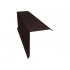 Торцевая планка 150х100 Grand Line 0,5 Velur RAL 8017 шоколад (3м) — 593462 Торцевая планка 150х100 Grand Line 0,5 Velur RAL 8017 шоколад (3м) — 593462