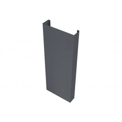 Декоративный полустолб Grand Line для профнастила С8,С10 0,5 Атлас RAL 7024 мокрый асфальт (3,0м) — 601248