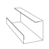 Планка угла внутреннего составная нижняя Экобрус Grand Line 0,45 ПЭ с пленкой RAL 1018 цинково-желтый (2м) — 608098 Планка угла внутреннего составная нижняя Экобрус Grand Line 0,45 ПЭ с пленкой RAL 1018 цинково-желтый (2м) — 608098