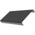 Ламель обратная стартовая/финишная забора жалюзи Техас 50мм для калиток и ворот (с заполнением ламелями 150) Grand Line 0,5 Сатин матовый ТХ RAL 7016 антрацитово-серый — 613853 Ламель обратная стартовая/финишная забора жалюзи Техас 50мм для калиток и ворот (с заполнением ламелями 150) Grand Line 0,5 Сатин матовый ТХ RAL 7016 антрацитово-серый — 613853