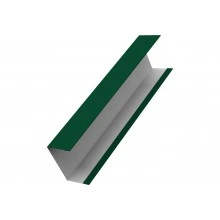 Крышка для забора жалюзи Милан, Токио Grand Line 0,45 Drap ТХ RAL 6005 зеленый мох (3м)