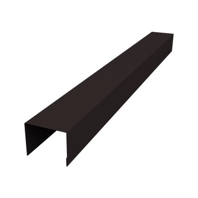 Крышка для забора жалюзи Палермо Grand Line 0,45 ПЭ двухсторонний RAL 9005 черный (3м) — 616826 Крышка для забора жалюзи Палермо Grand Line 0,45 ПЭ двухсторонний RAL 9005 черный (3м) — 616826