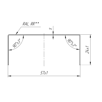 Декоративная накладка к столбу 62х55 для забора жалюзи Grand Line 0,45 ПЭ RAL 6005 зеленый мох (1,8м) — 621307 Декоративная накладка к столбу 62х55 для забора жалюзи Grand Line 0,45 ПЭ RAL 6005 зеленый мох (1,8м) — 621307