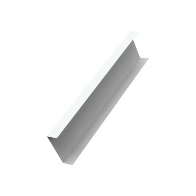 Декоративная накладка к столбу 62х55 для забора жалюзи Grand Line 0,7 ПЭ RAL 9003 сигнальный белый (2,5м) — 621404 Декоративная накладка к столбу 62х55 для забора жалюзи Grand Line 0,7 ПЭ RAL 9003 сигнальный белый (2,5м) — 621404