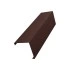 Декоративная накладка угловая к столбу 62х55 для забора жалюзи Grand Line 0,5 Velur RAL 8017 шоколад (2,5м) — 625416 Декоративная накладка угловая к столбу 62х55 для забора жалюзи Grand Line 0,5 Velur RAL 8017 шоколад (2,5м) — 625416