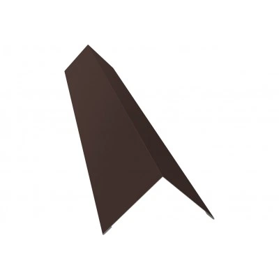 Угол внешний 110х110 Grand Line 0,5 ПЭ с пленкой RAL 8017 шоколад (2м) — 628647