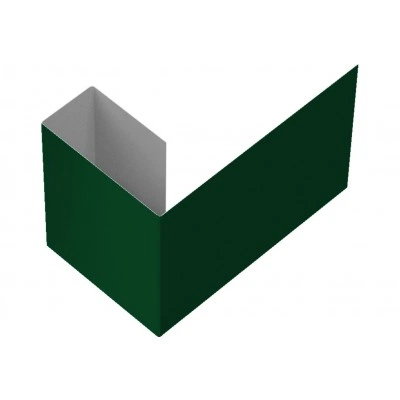 Финишный профиль фибросайдинга Grand Line 0,5 ПЭ с пленкой RAL 6005 зеленый мох (3 м) — 629177 Финишный профиль фибросайдинга Grand Line 0,5 ПЭ с пленкой RAL 6005 зеленый мох (3 м) — 629177