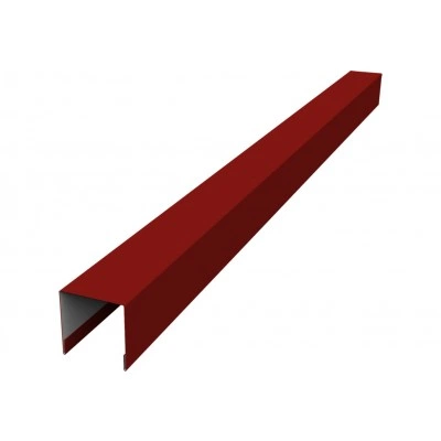 Планка вертикальная лицевая для забора жалюзи Палермо Grand Line 0,45 ПЭ RAL 3011 коричнево-красный (3м) — 631618 Планка вертикальная лицевая для забора жалюзи Палермо Grand Line 0,45 ПЭ RAL 3011 коричнево-красный (3м) — 631618