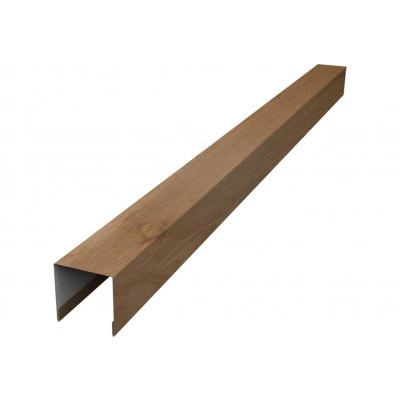 Планка вертикальная лицевая для забора жалюзи Палермо Grand Line 0,45 Принт Премиум Сосна Фреш (2,5м) — 631771 Планка вертикальная лицевая для забора жалюзи Палермо Grand Line 0,45 Принт Премиум Сосна Фреш (2,5м) — 631771