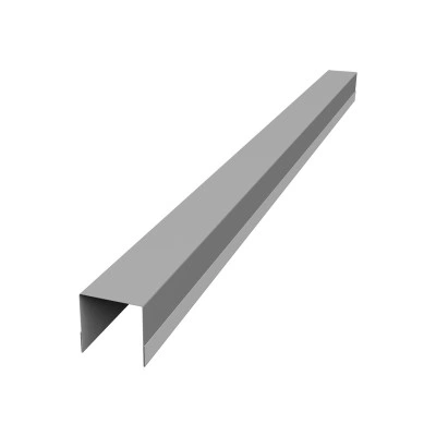 Планка вертикальная обратная для забора жалюзи Палермо Grand Line 0,5 Сатин RAL 9006 бело-алюминиевый (2м) — 633077 Планка вертикальная обратная для забора жалюзи Палермо Grand Line 0,5 Сатин RAL 9006 бело-алюминиевый (2м) — 633077
