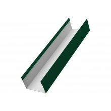 Стойка для забора жалюзи Милан, Токио Grand Line 0,45 Drap RAL 6005 зеленый мох (2м)