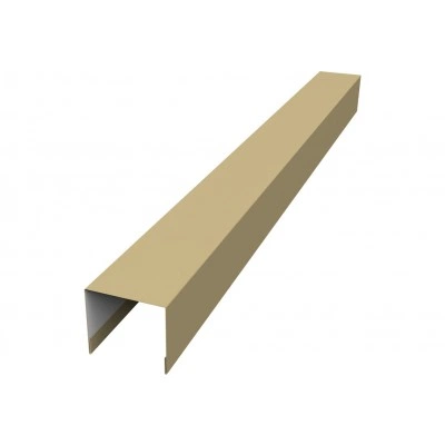 Стойка боковая крепежная для забора жалюзи Палермо Grand Line 0,45 ПЭ RAL 1014 слоновая кость (3м) — 636956 Стойка боковая крепежная для забора жалюзи Палермо Grand Line 0,45 ПЭ RAL 1014 слоновая кость (3м) — 636956